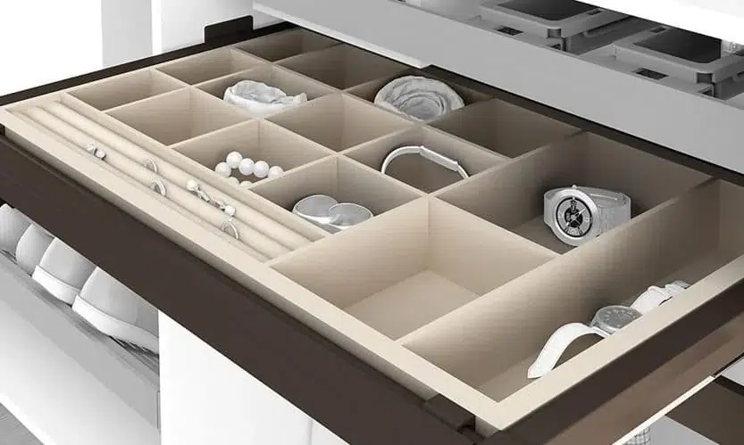 Solve storage space issues with our built-in bedroom furniture and wardrobes