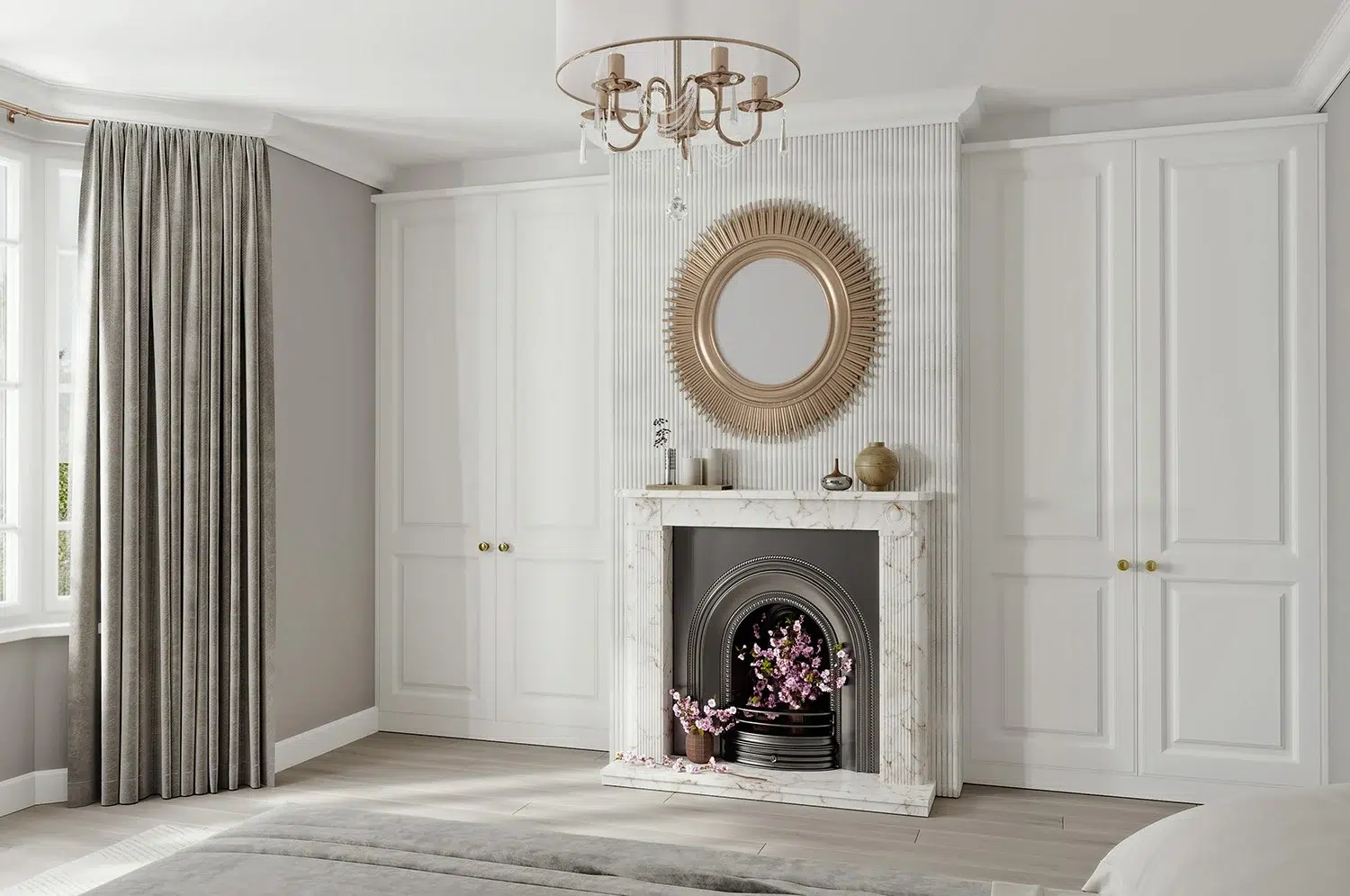 Artz shaker kitchen in white ash