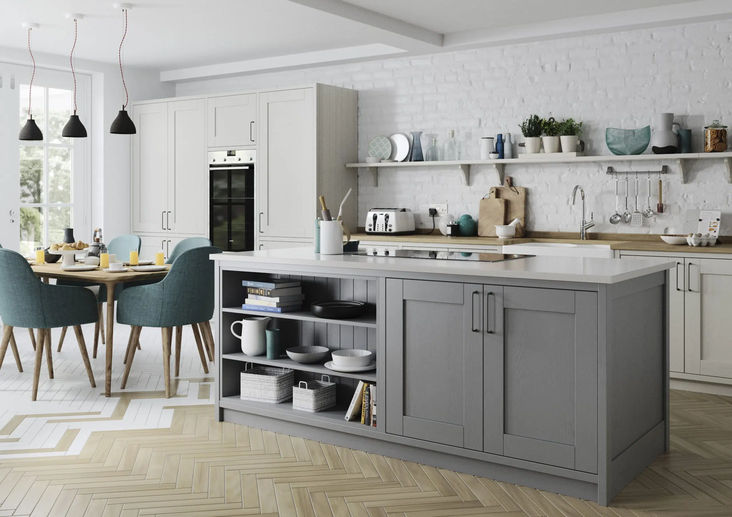 Madison in Avanti Grey & Dust Grey
