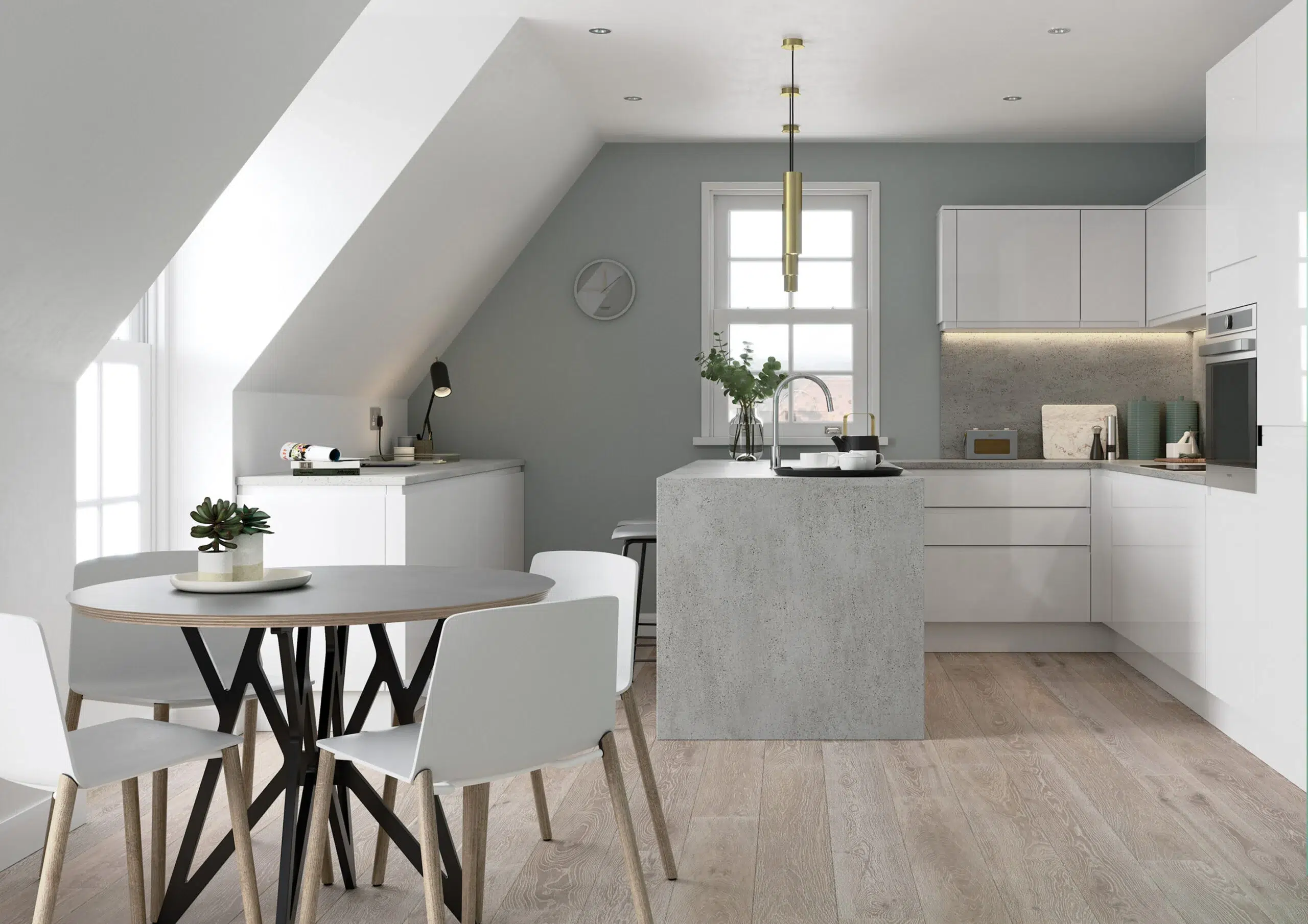 Strada in White Gloss