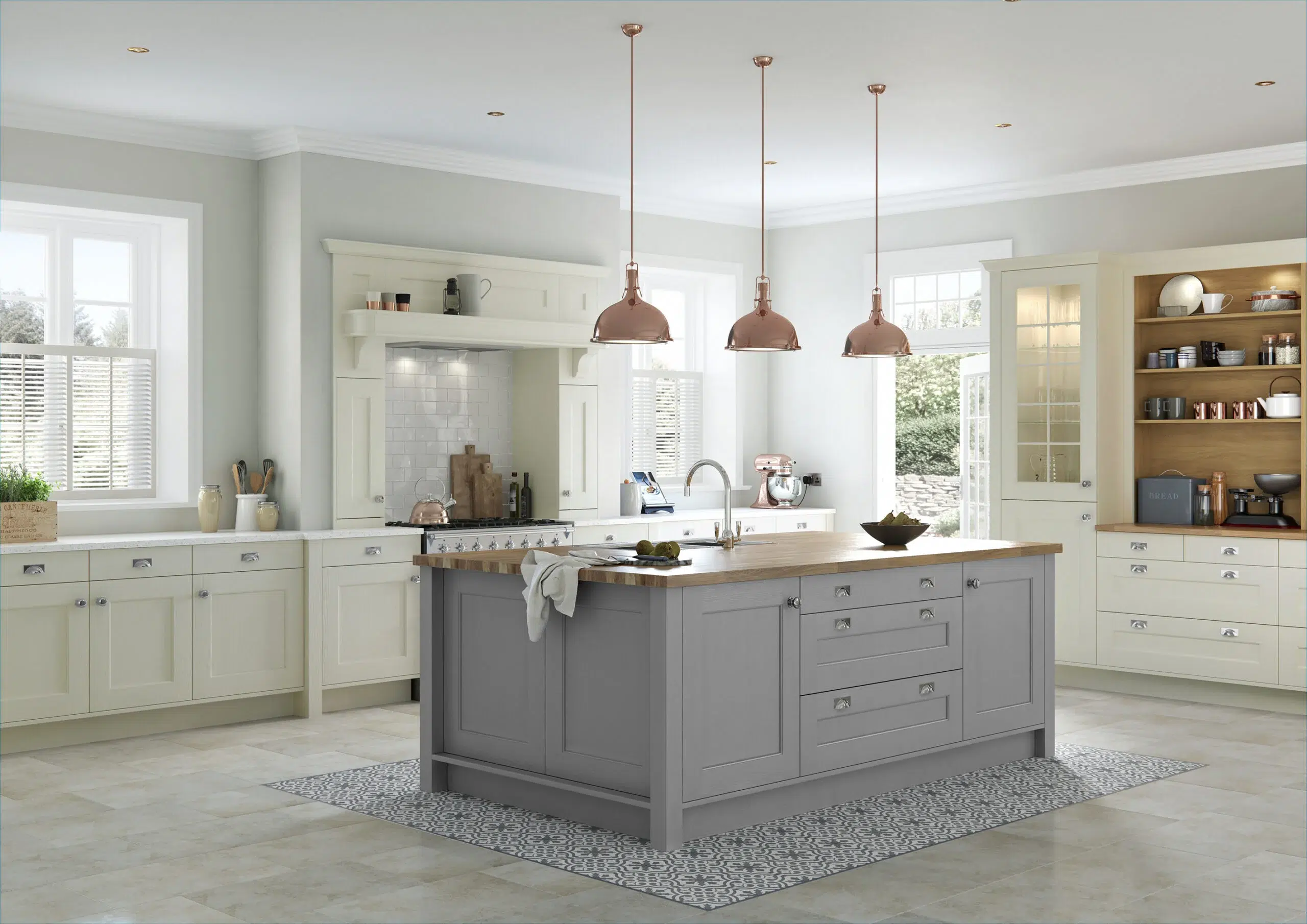 Wakefield in Mussel & Dust Grey